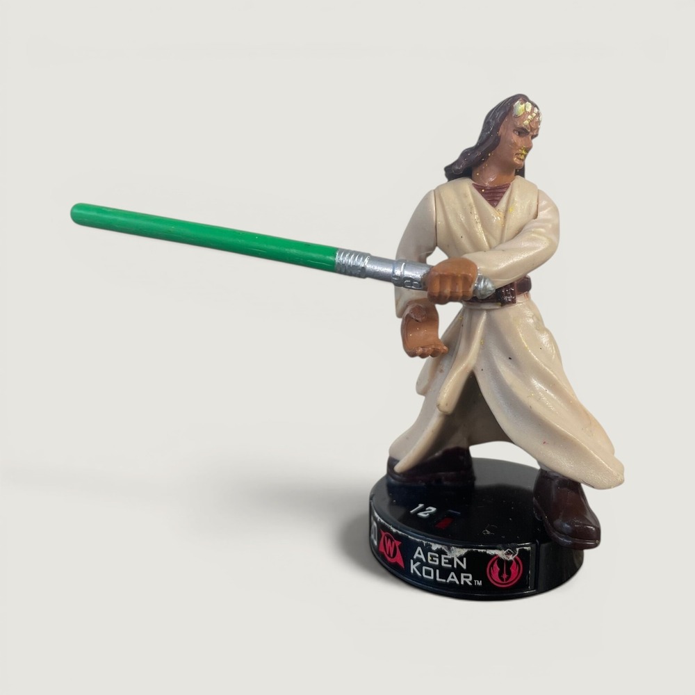 Star Wars Attacktix Ki-Adi-Mundi Figure 15 Jedi Miniature Game Hasbro 2005